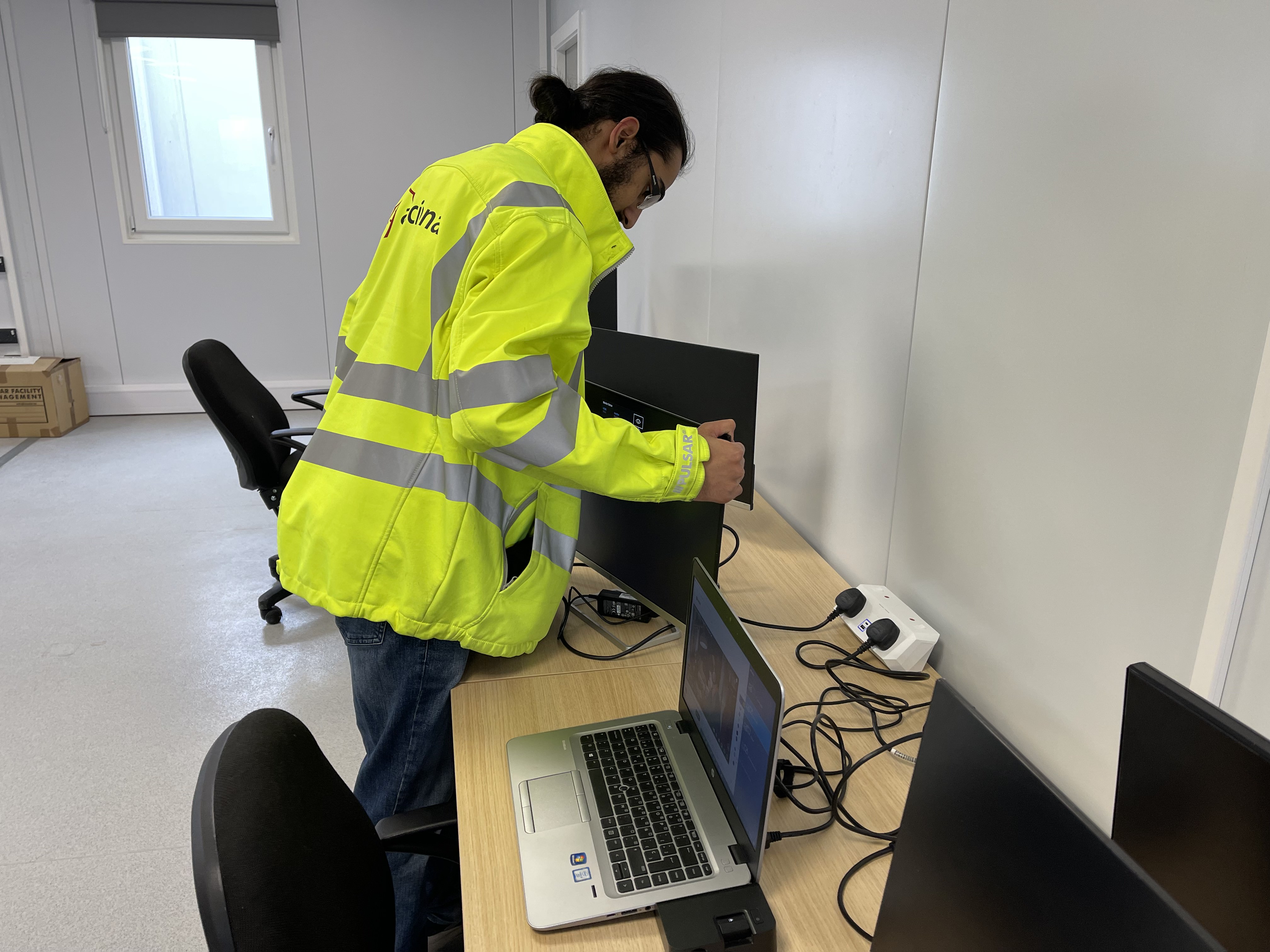 Suliman joined the NLHPP this month working with ACCIONA's IT subcontractor through the Construction Skills Bootcamp programme